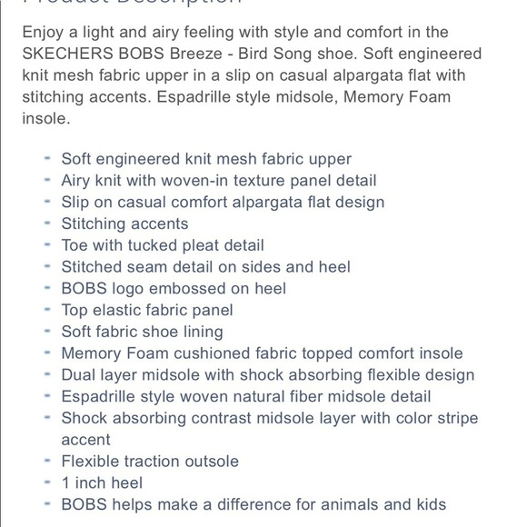 Bobs Skechers Mesh Blue Slip On Shoes - Picture 10 of 12